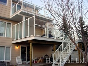 Glass Deck Railing Edmonton
